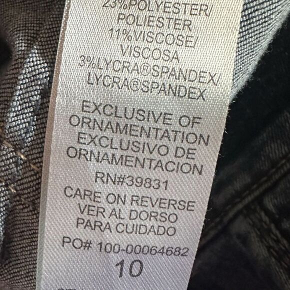 Democracy "Ab"solution Distressed Blue
Ankle Skimmer Booty Lift. No Gap Waist 10 - Picture 9 of 9